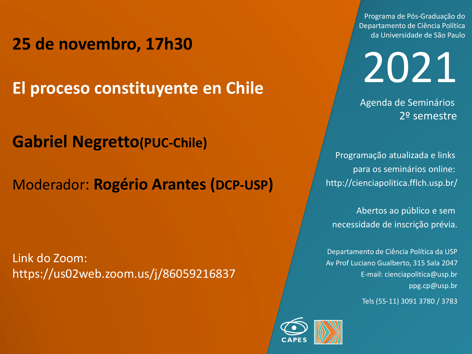 “El proceso constituyente en Chile"